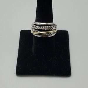 David Yurman crossover ring